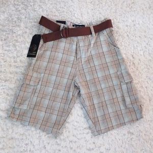 Plaid Cargo shorts